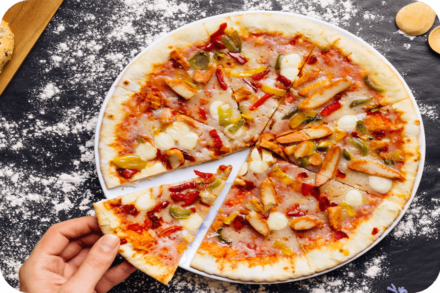 livraison pizzas tomate à  sainte austreberthe